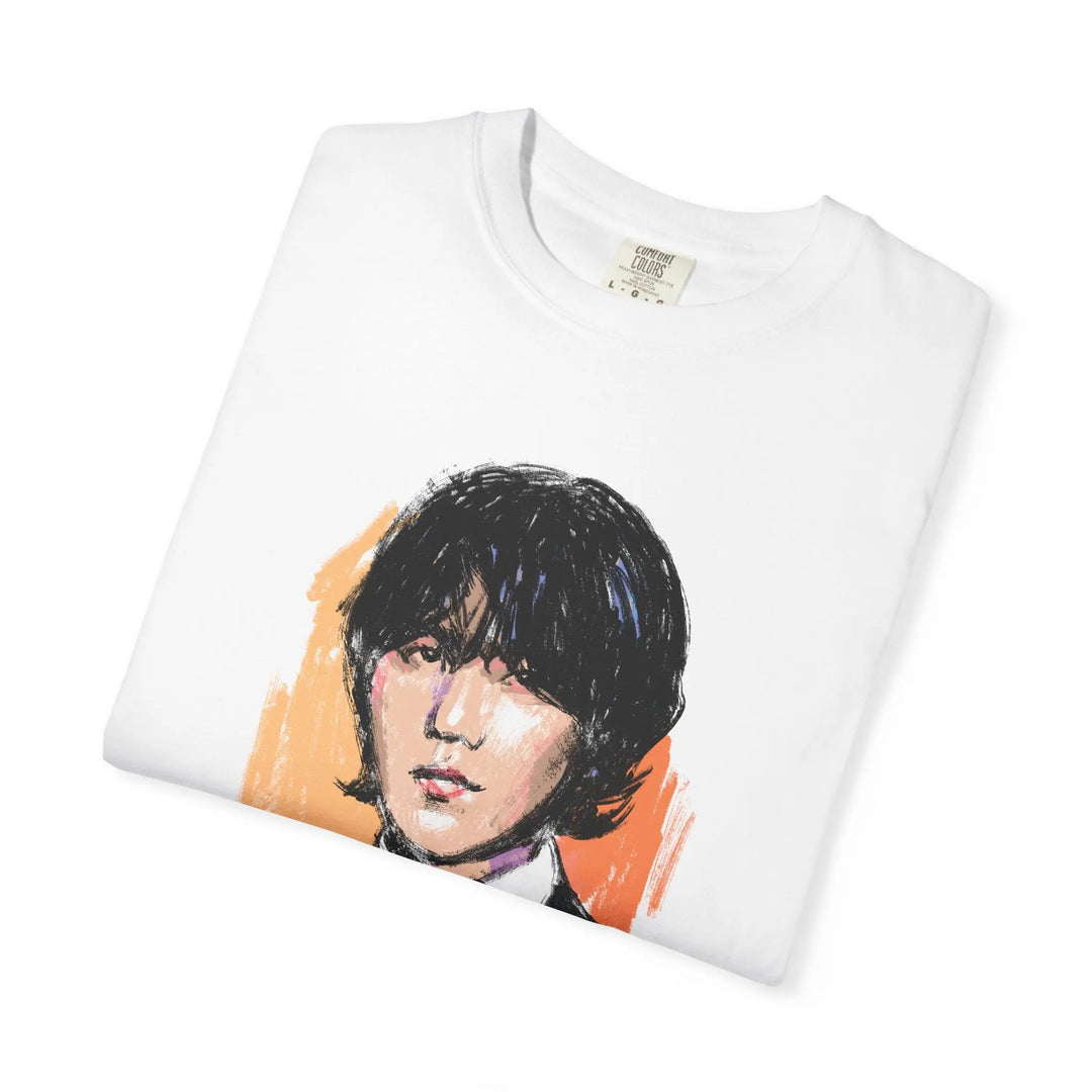 Portrait Art T-Shirt — Hand-Drawn Suga Portrait Tee Printify - Adam Benet Shaw