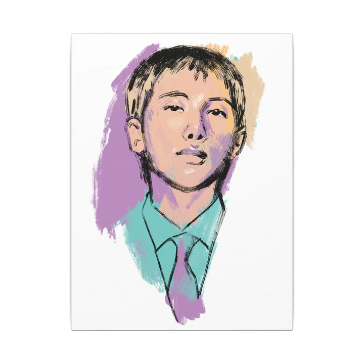 RM Portrait Canvas Print — Hand-Drawn Printify - Adam Benet Shaw