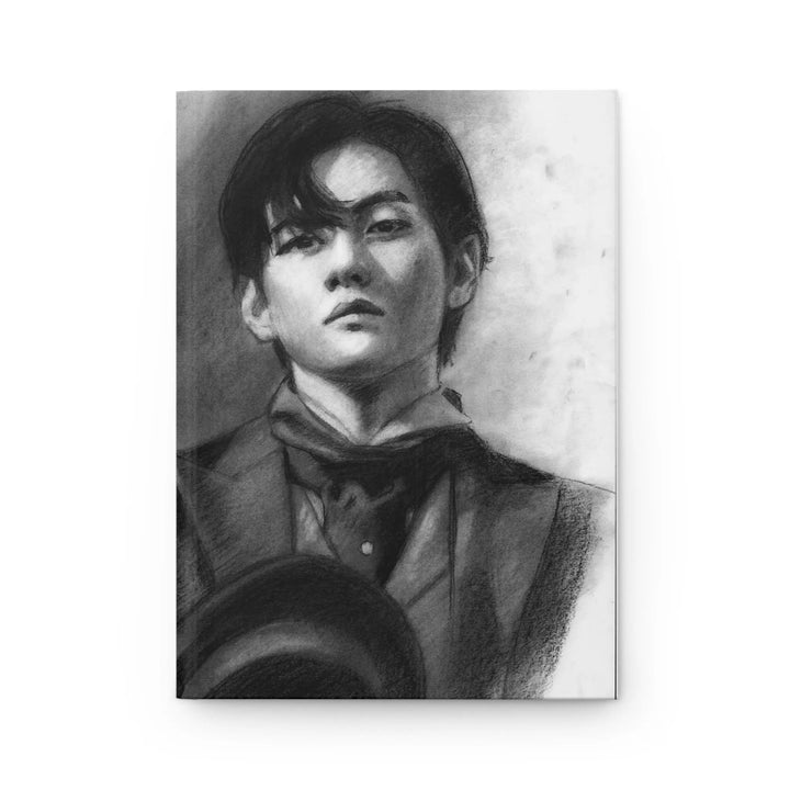 Rainy Days with Beautiful V of BTS - Notebook Printify