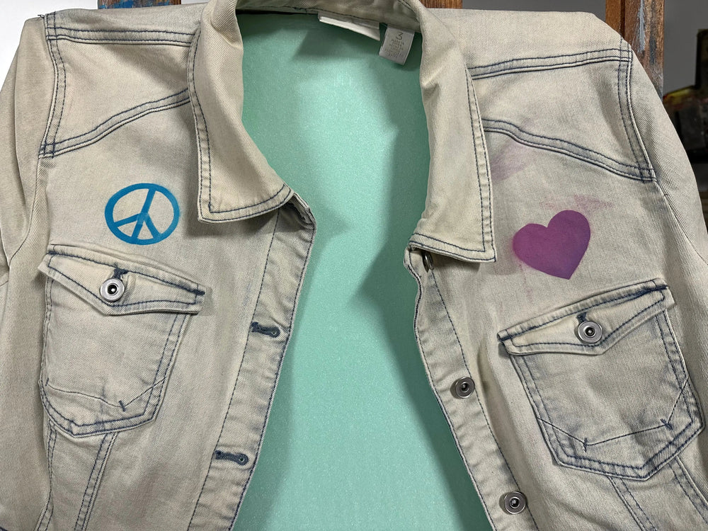 Custom airbrushed Ringo Starr Jacket Front