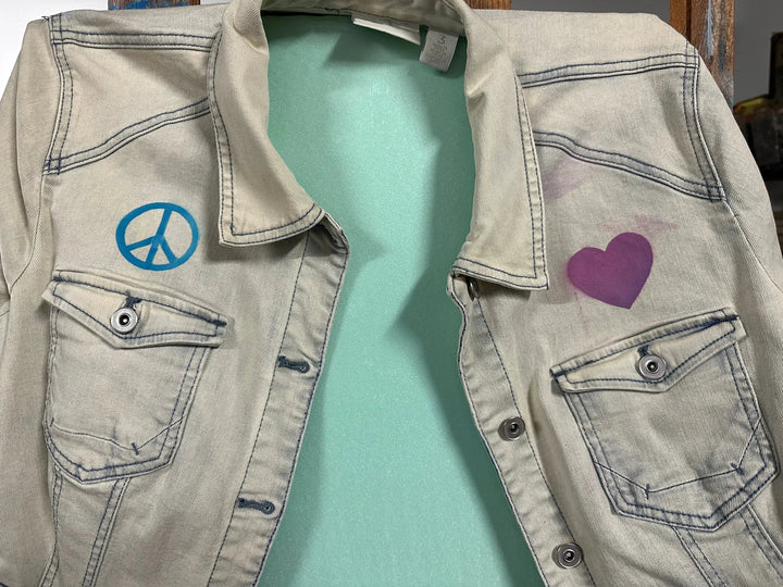 Custom airbrushed Ringo Starr Jacket Front