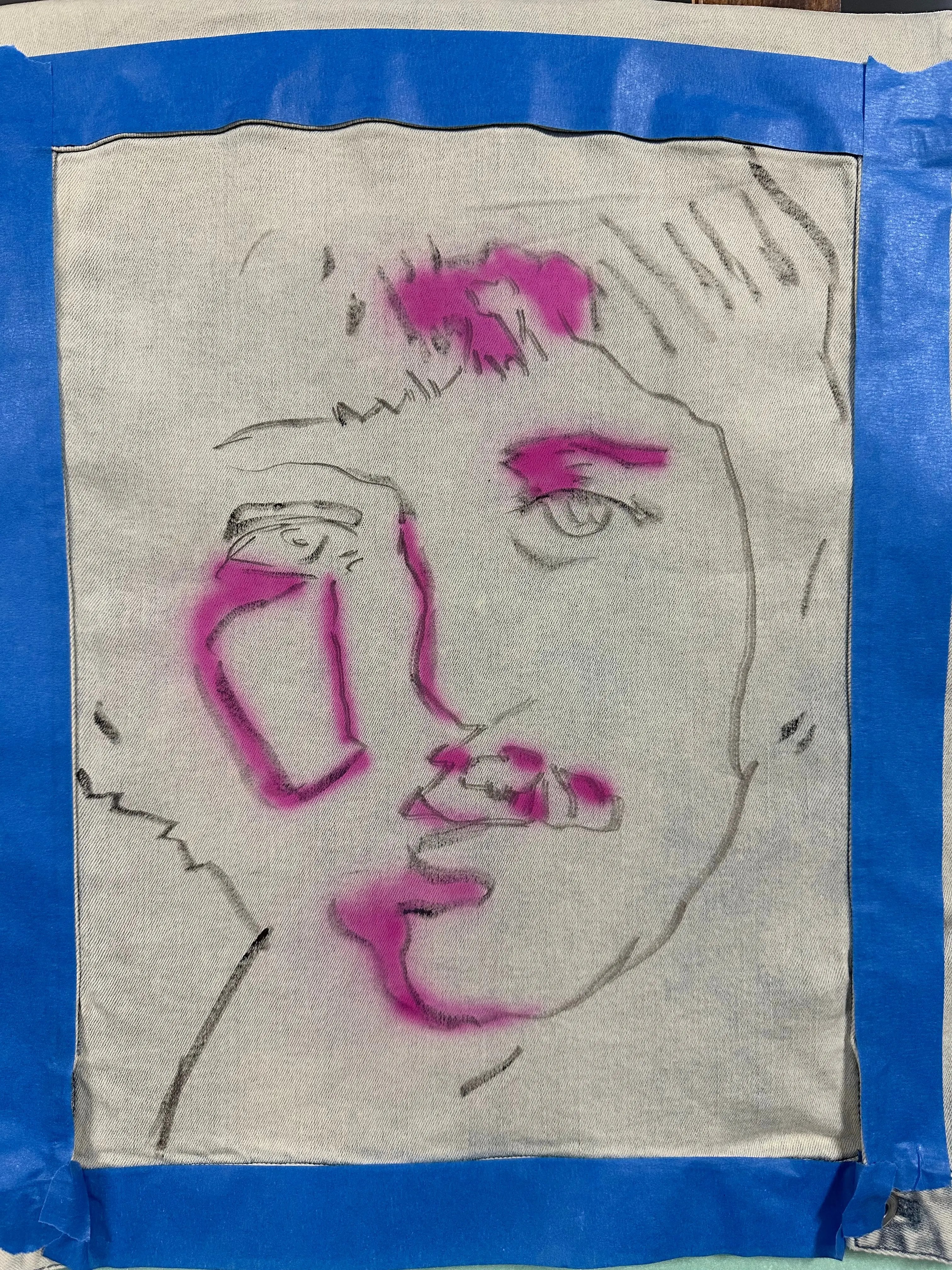 Ringo Starr Custom Denim – Hand-Painted Airbrushed Ringo Starr