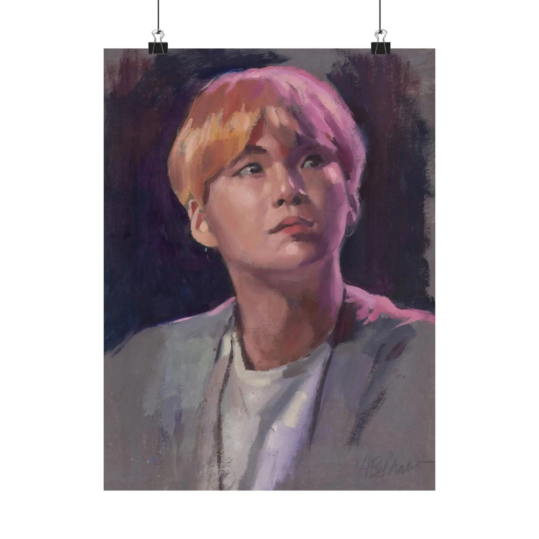 SUGA of BTS Print Printify