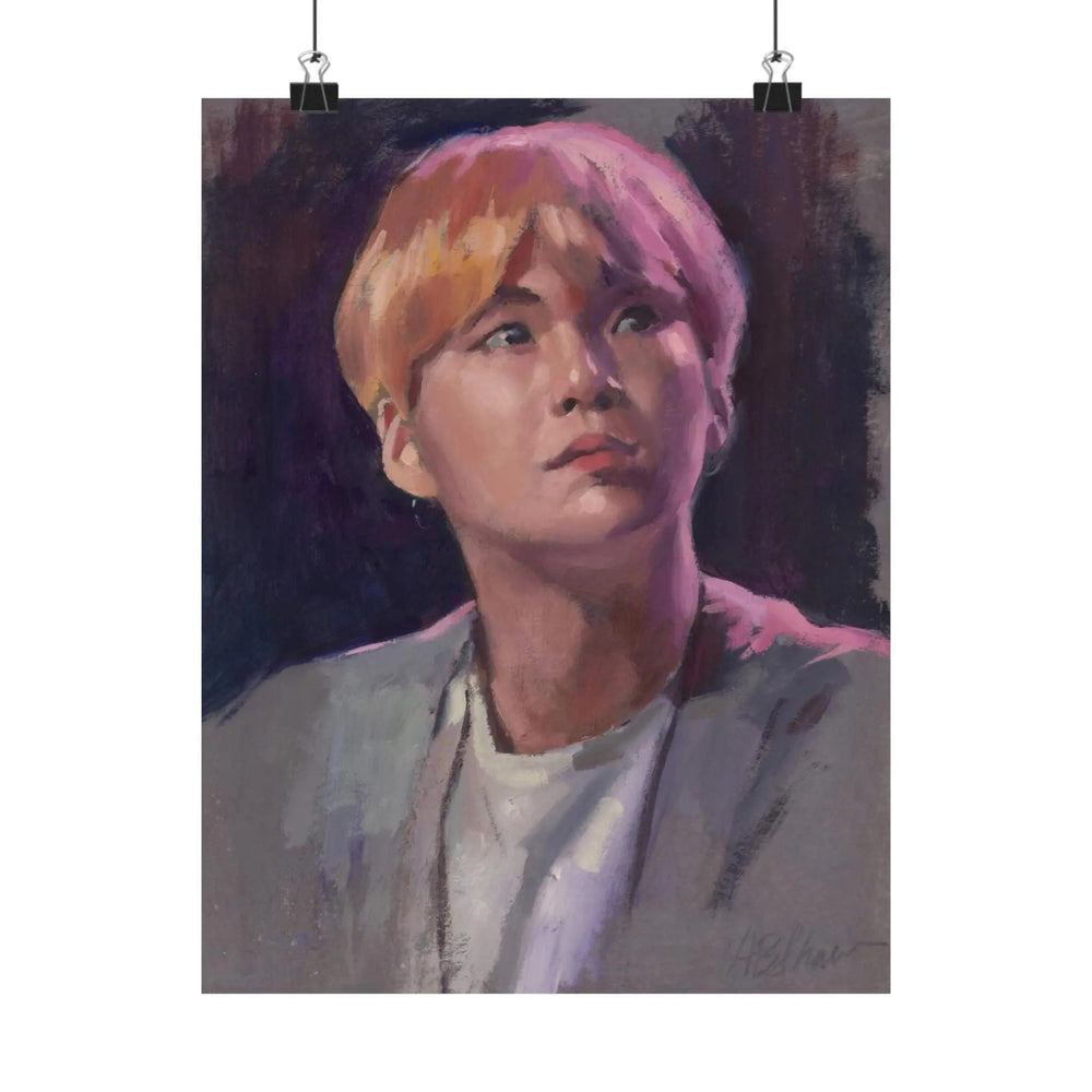 SUGA of BTS Print Printify