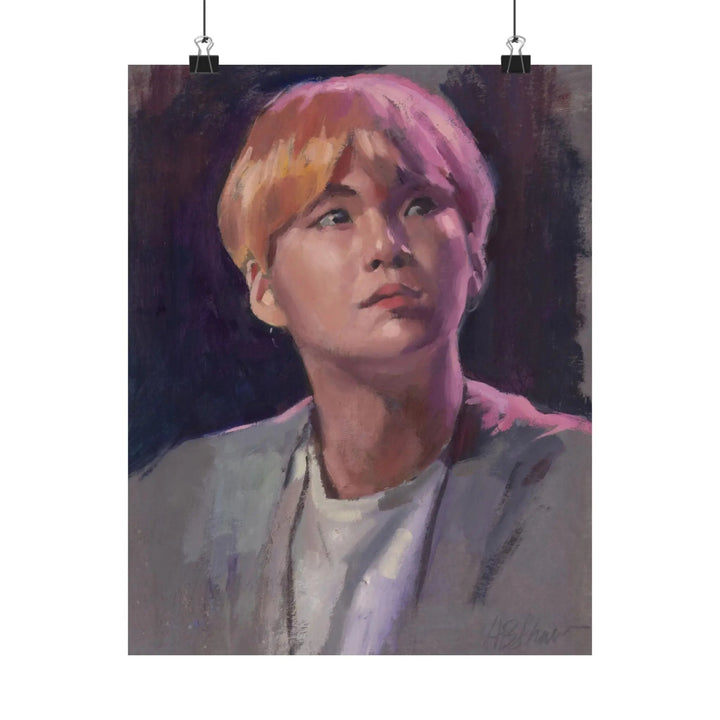 SUGA of BTS Print Printify