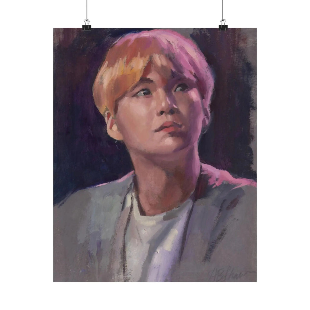 SUGA of BTS Print Printify