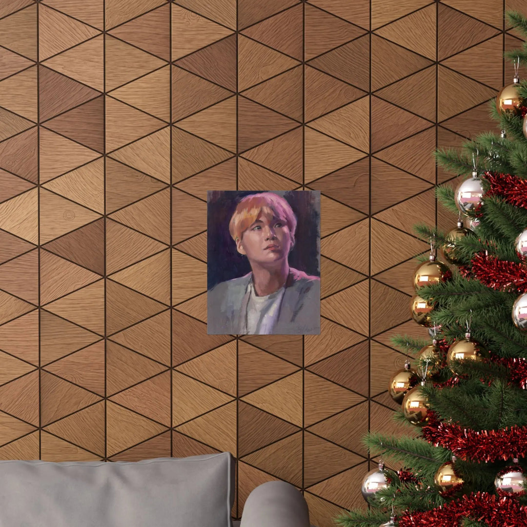 SUGA of BTS Print Printify