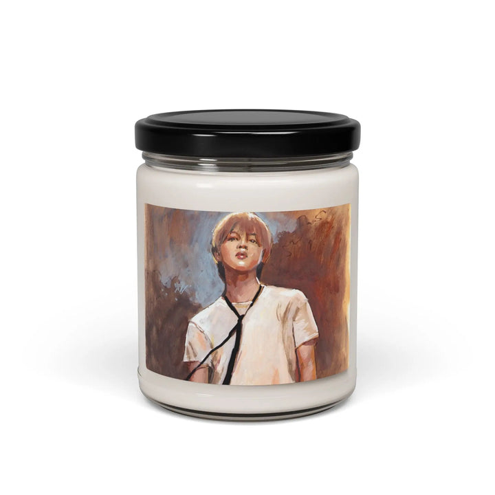 Soy Candle Jimin of BTS Muse Who Kpop Christmas New Years Gift Printify - Adam Benet Shaw