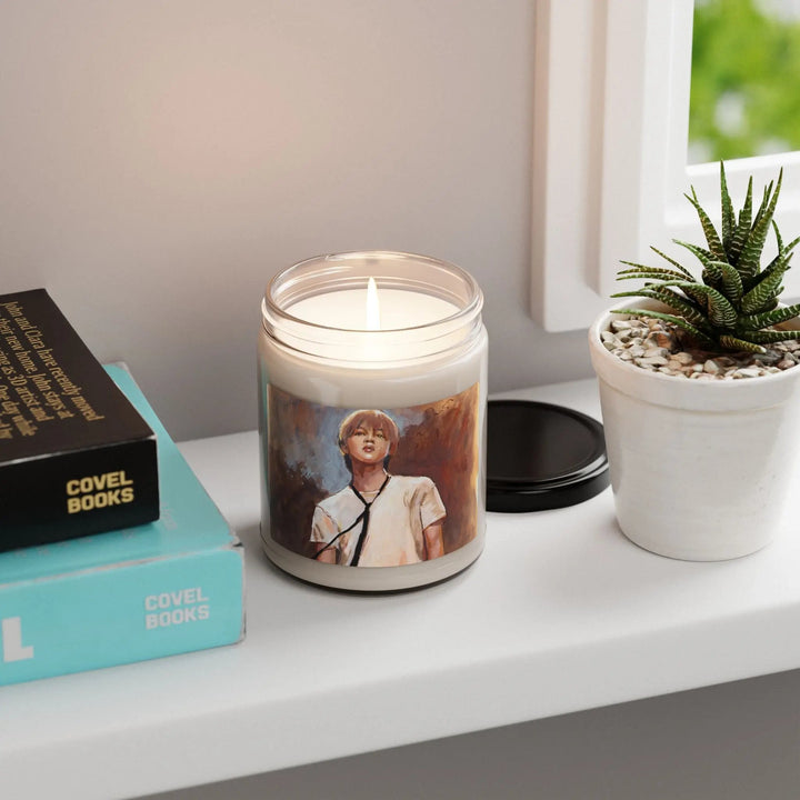 Soy Candle Jimin of BTS Muse Who Kpop Christmas New Years Gift Printify - Adam Benet Shaw