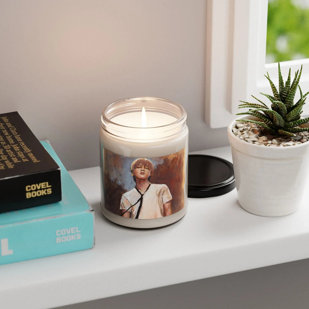 Soy Candle Jimin of BTS Muse Who Kpop Christmas New Years Gift Printify - Adam Benet Shaw