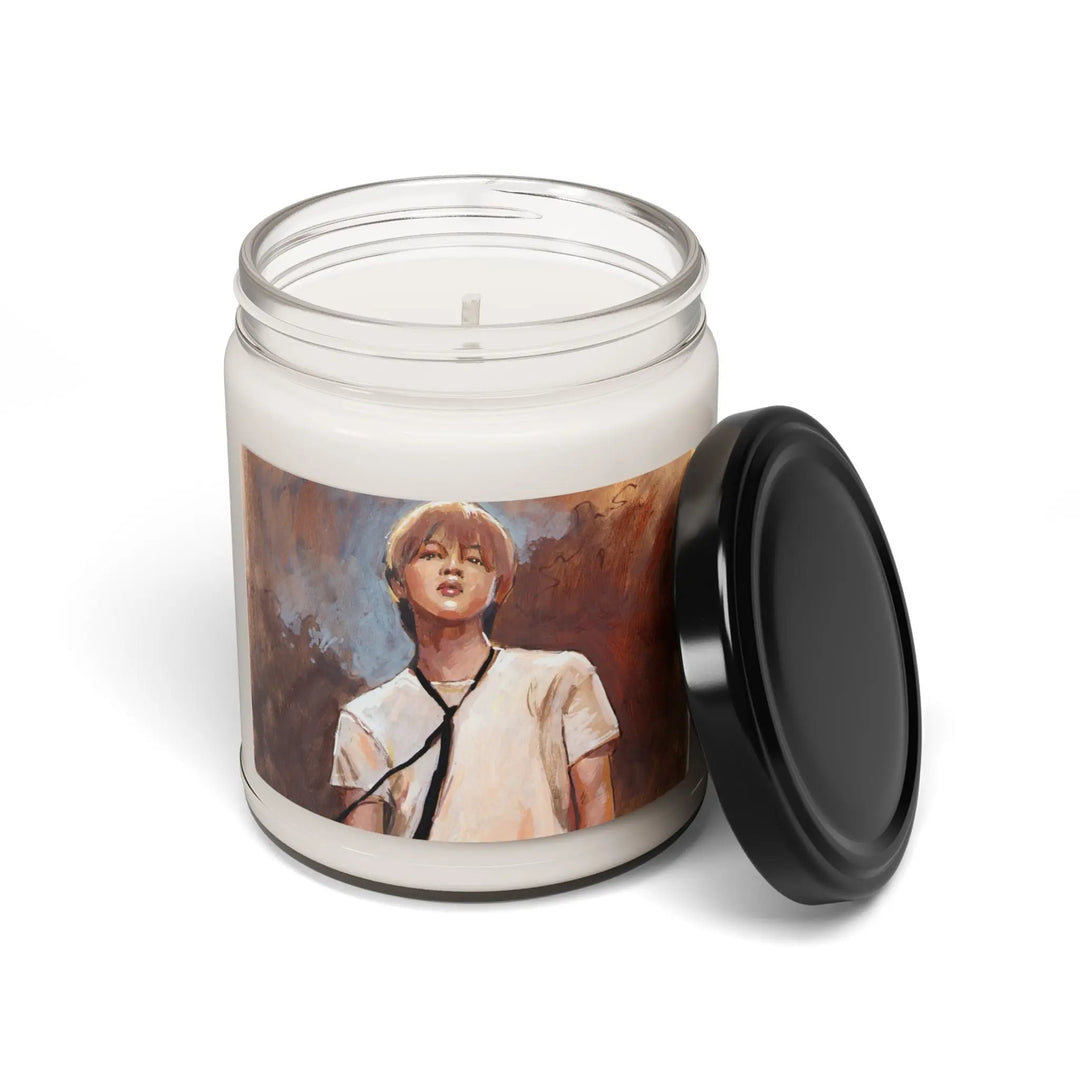 Soy Candle Jimin of BTS Muse Who Kpop Christmas New Years Gift Printify - Adam Benet Shaw