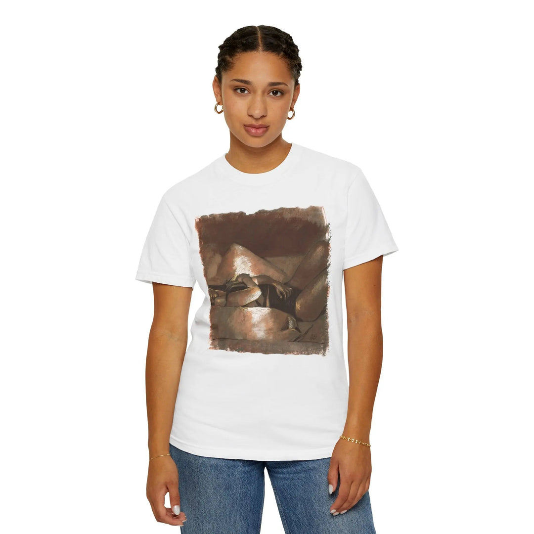 TTPD T-shirt for Swift fans! Featuring original painting! Printify - Adam Benet Shaw