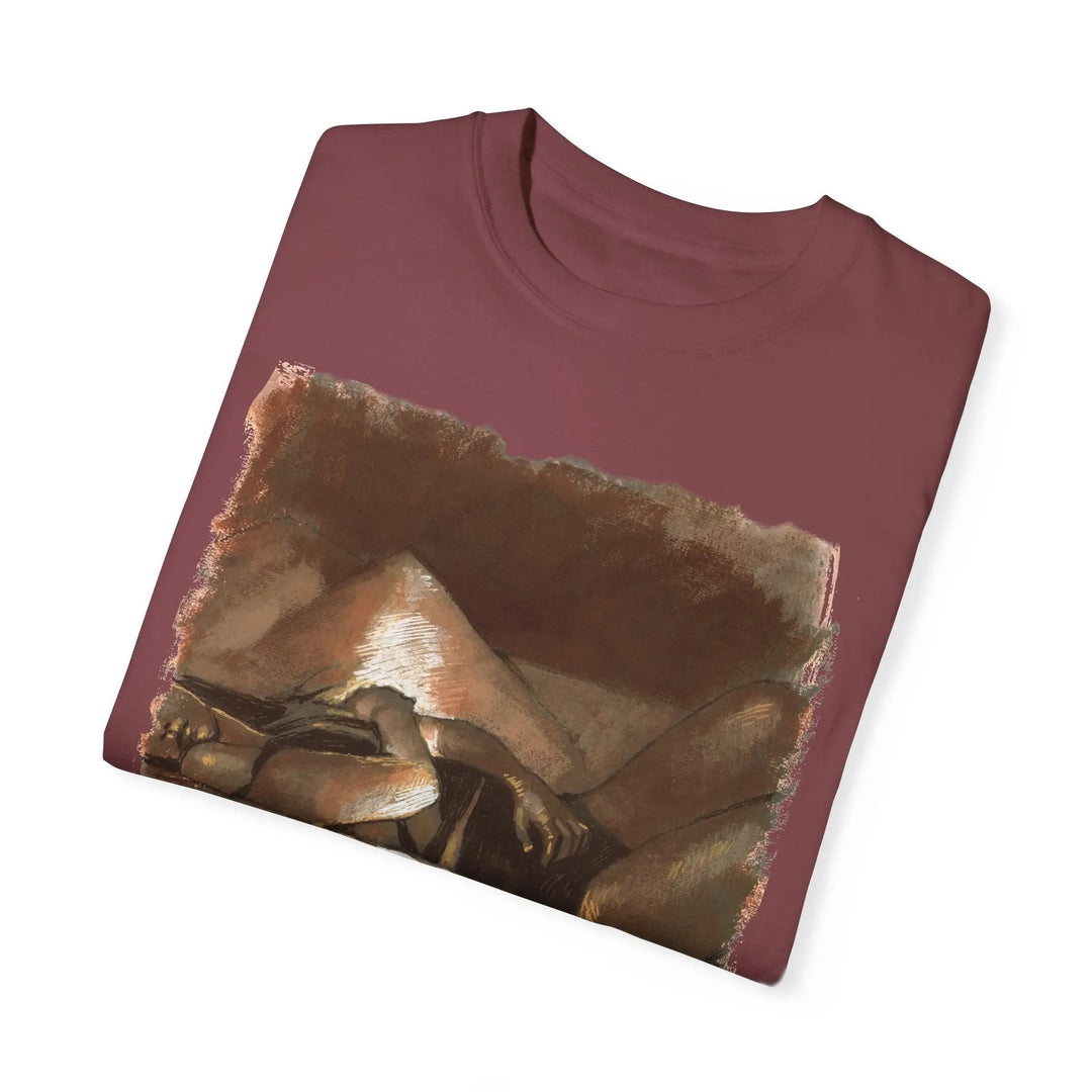TTPD T-shirt for Swift fans! Featuring original painting! Printify - Adam Benet Shaw