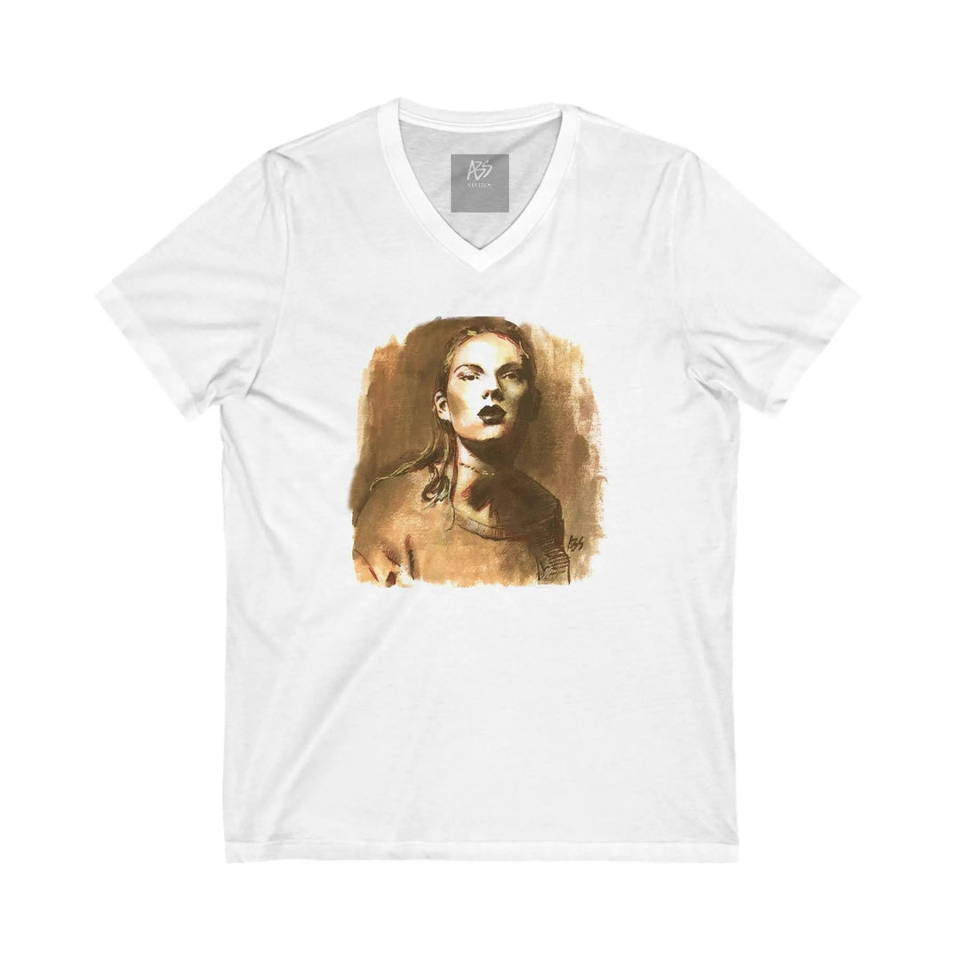 Taylor Reputation t-shirt, featuring original drawing by Adam Shaw Printify - Adam Benet Shaw