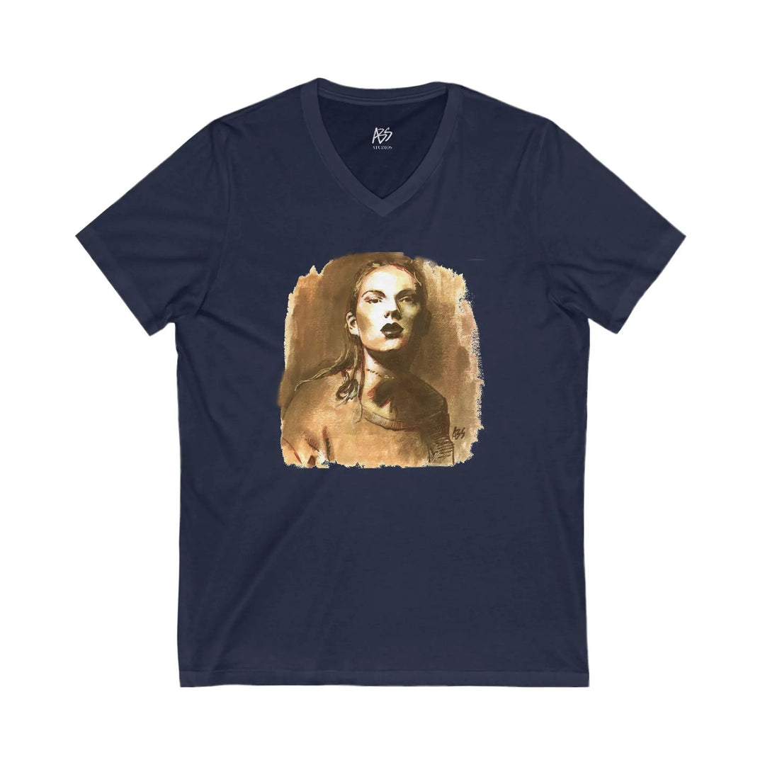 Taylor Reputation t-shirt, featuring original drawing by Adam Shaw Printify - Adam Benet Shaw