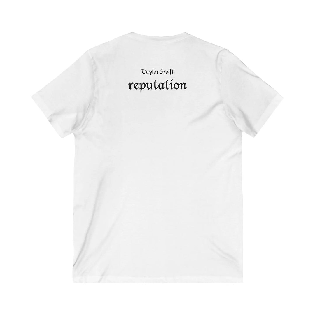 Taylor Reputation t-shirt, featuring original drawing by Adam Shaw Printify - Adam Benet Shaw