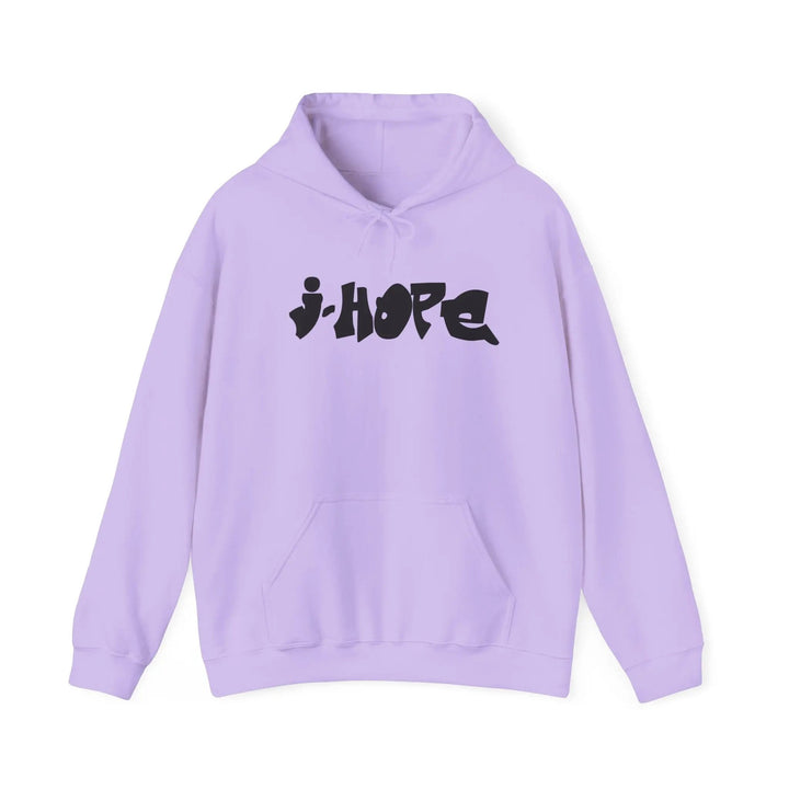 Trendy Unisex Hooded Sweatshirt with j-HOPE Design - Perfect for Concerts & Casual Wear Printify - Adam Benet Shaw