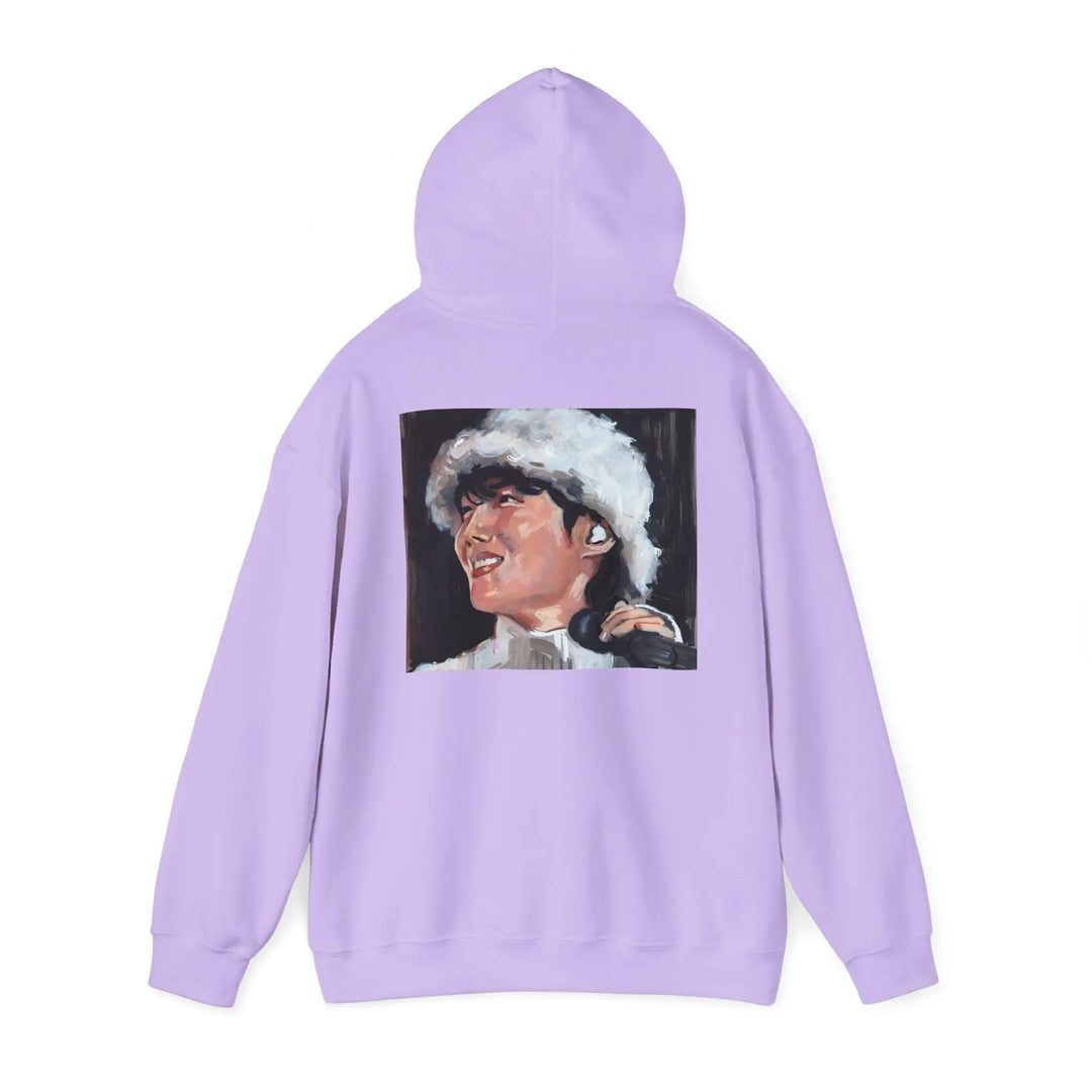 Trendy Unisex Hooded Sweatshirt with j-HOPE Design - Perfect for Concerts & Casual Wear Printify - Adam Benet Shaw