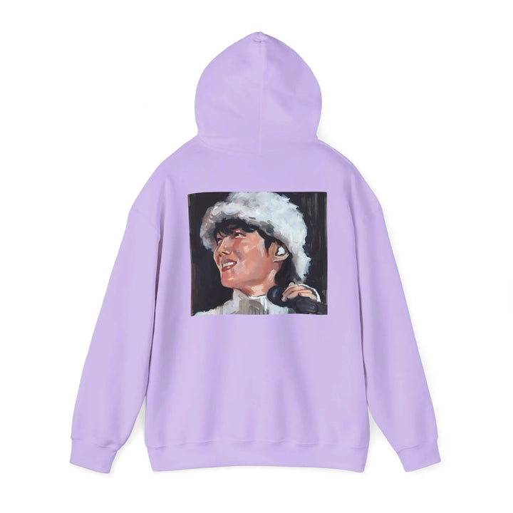 Trendy Unisex Hooded Sweatshirt with j-HOPE Design - Perfect for Concerts & Casual Wear Printify - Adam Benet Shaw