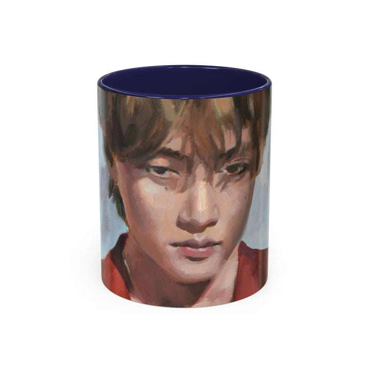 V of BTS Accent Coffee Mug, 11oz Printify - Adam Benet Shaw