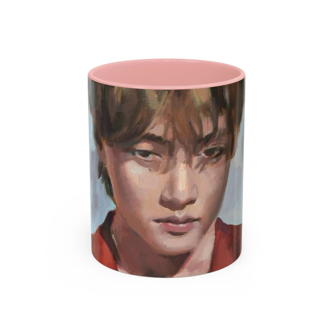 V of BTS Accent Coffee Mug, 11oz Printify - Adam Benet Shaw