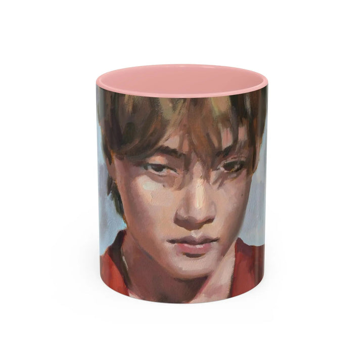 V of BTS Accent Coffee Mug, 11oz Printify - Adam Benet Shaw