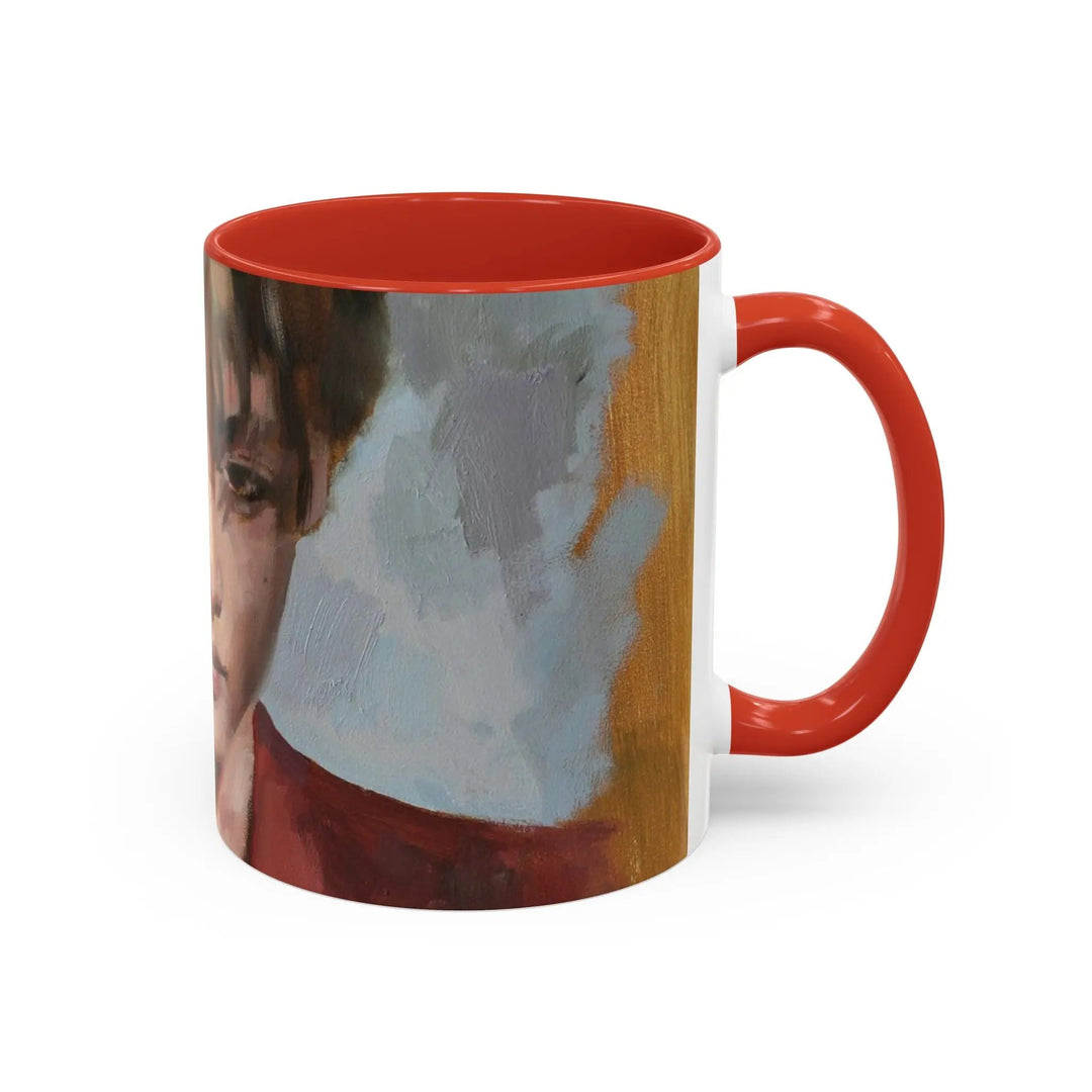 V of BTS Accent Coffee Mug, 11oz Printify - Adam Benet Shaw
